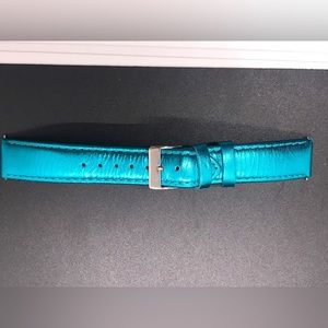 Leather watch band